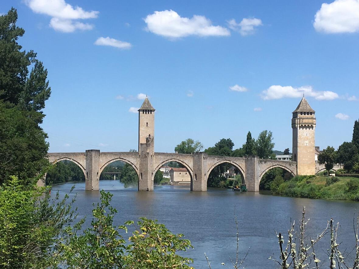 Pont Valentre in Cahors